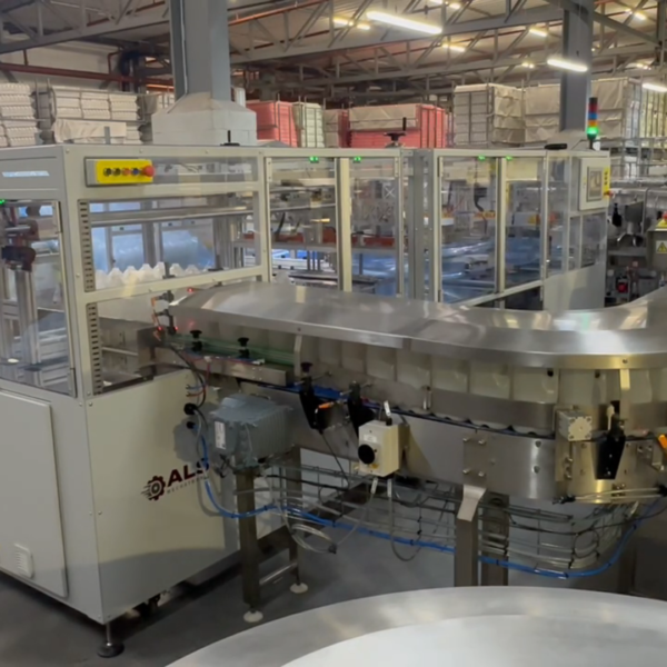 ALS Automatic bottle bagging machine for packaging plastic milk bottles